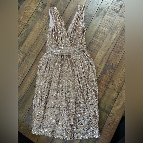 Badgley Mischka | Sequin Mini Dress - Picture 5 of 6